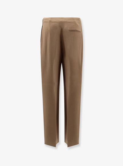 Alberta Ferretti Virgin Wool And Silk Trousers