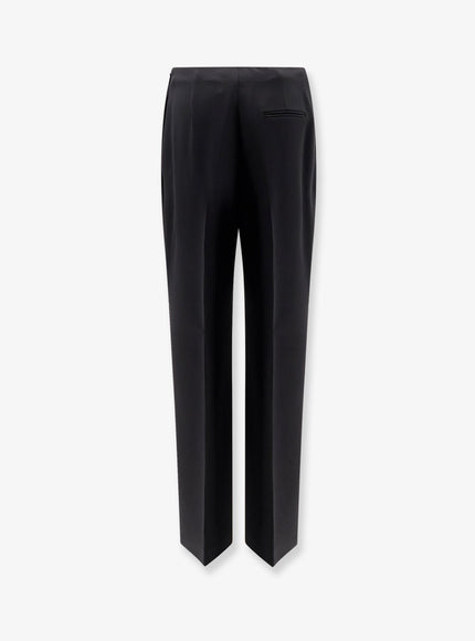 Alberta Ferretti Virgin Wool And Silk Trousers