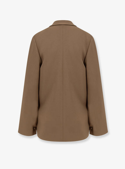 Alberta Ferretti Cady Blazer With Cut Out Sleeves