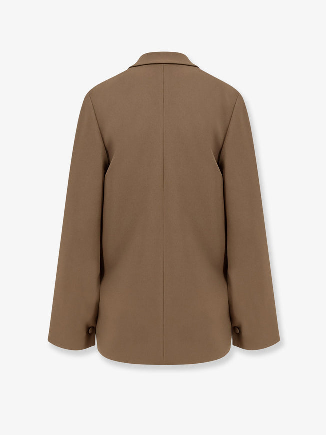 Alberta Ferretti Cady Blazer With Cut Out Sleeves