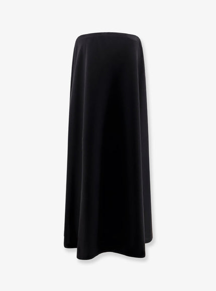 Alberta Ferretti Velvet Midi Skirt