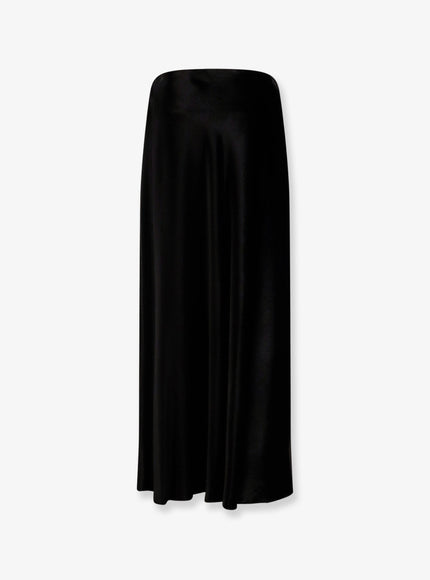 Alberta Ferretti Velvet Midi Skirt
