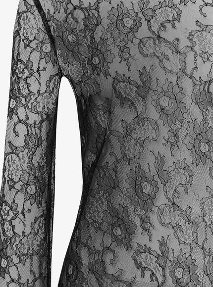 Alberta Ferretti Lace Shirt