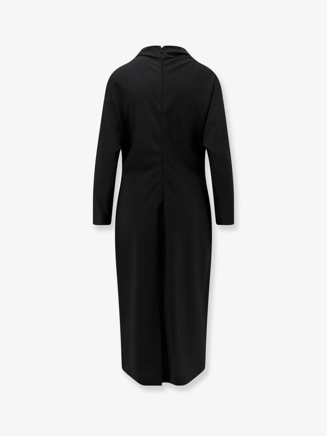 Alberta Ferretti Wool Blend Midi Dress