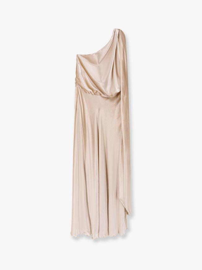 Alberta Ferretti Velvet Long Dress