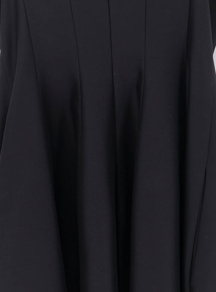 Alberta Ferretti Wool And Silk Midi Dress