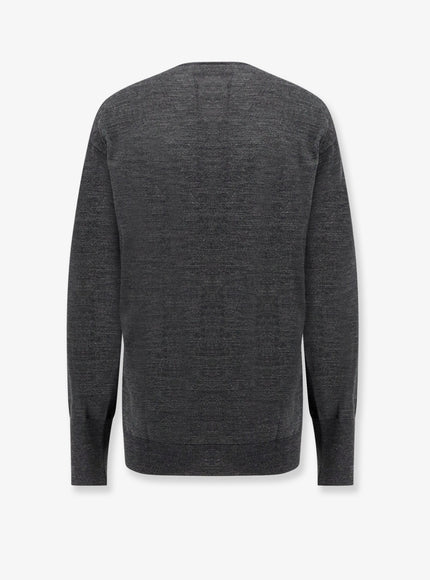 Alberta Ferretti Virgin Wool Sweater With Ruffles