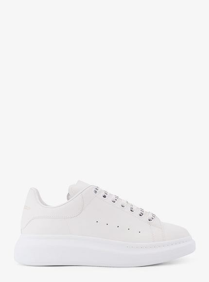 Alexander Mcqueen Low-Top Leather Sneakers White