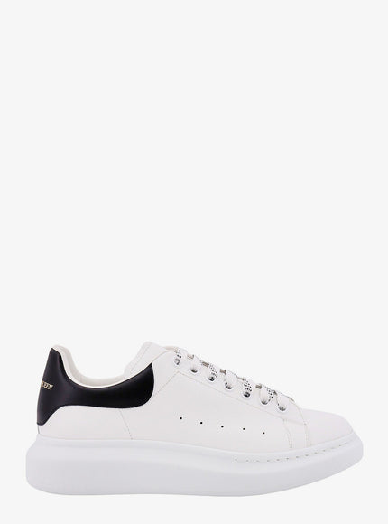 Alexander Mcqueen Low-Top Leather Sneakers White
