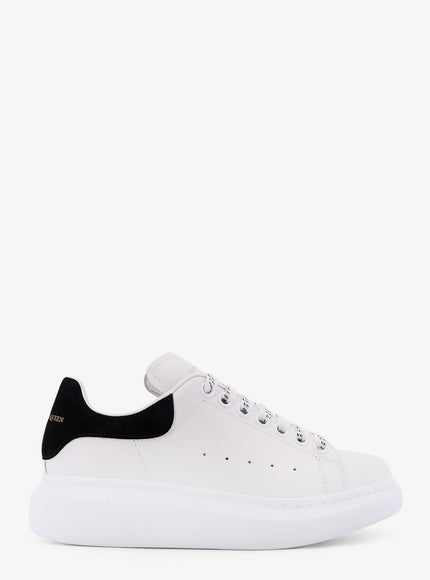 Alexander Mcqueen Oversize Leather Sneakers White