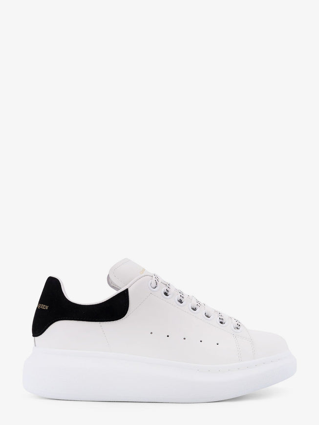 Alexander Mcqueen Oversize Leather Sneakers White