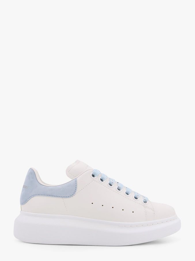 Alexander Mcqueen Oversize Leather Sneakers White