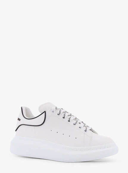 Alexander Mcqueen Oversize Leather Low-Top Sneakers