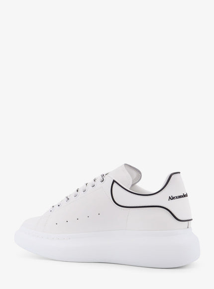 Alexander Mcqueen Oversize Leather Low-Top Sneakers