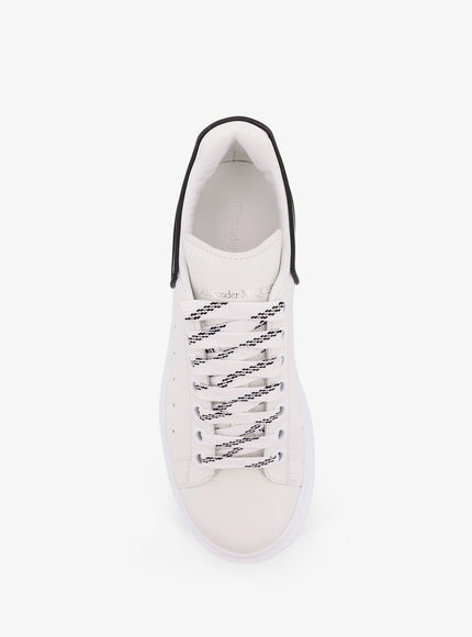 Alexander Mcqueen Oversize Leather Low-Top Sneakers