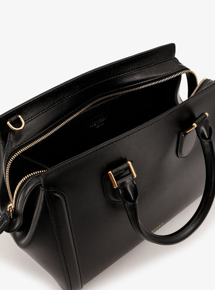 Alexander Mcqueen Birdee Large Leather Shoulder Bag