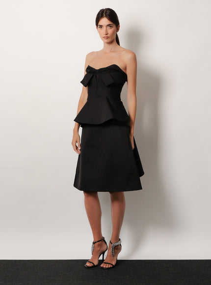 Alexander Mcqueen Silk Blend Bustier/Top