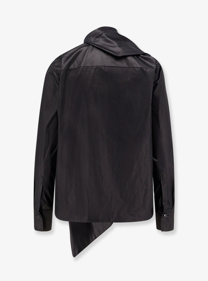 Alexander Mcqueen Cotton Bow Shirt