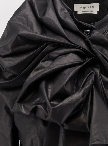 Alexander Mcqueen Cotton Bow Shirt