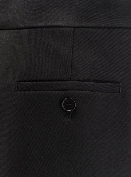 Alexander Mcqueen Midi Wool Skirt