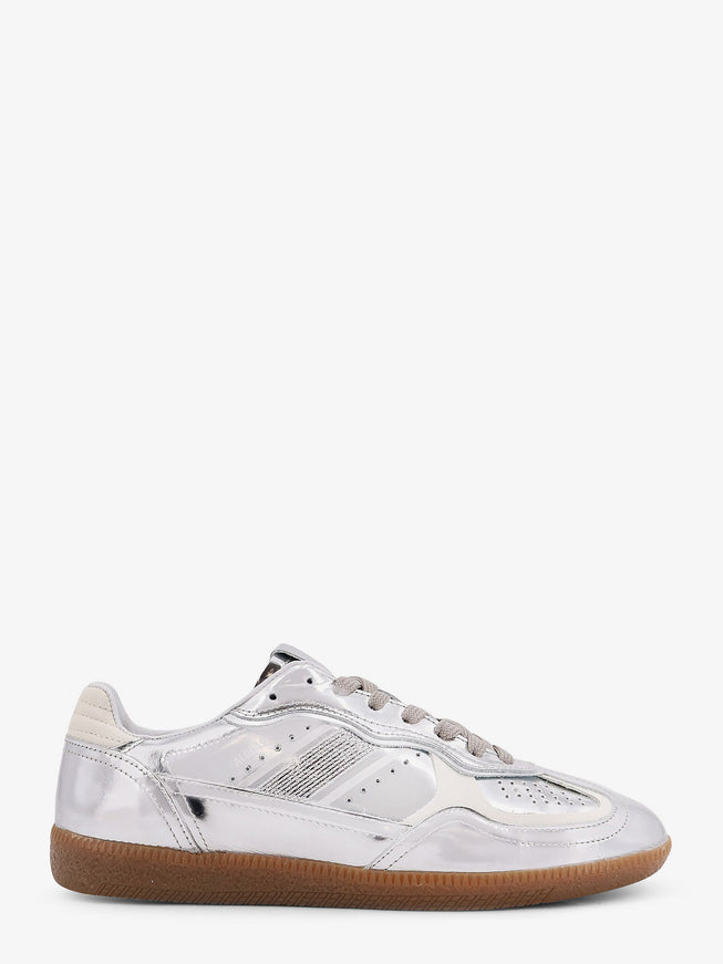 Alohas Tb.490 Leather Low-Top Sneakers Rife Shimmer Silver Cream