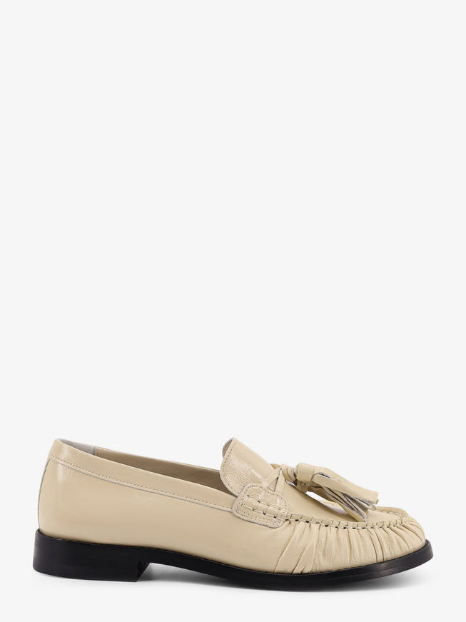 Alohas Marietta Leather Loafers Onix Cream