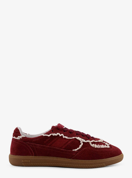 Alohas Tb.490 Crochet Suede Sneakers Burgundy