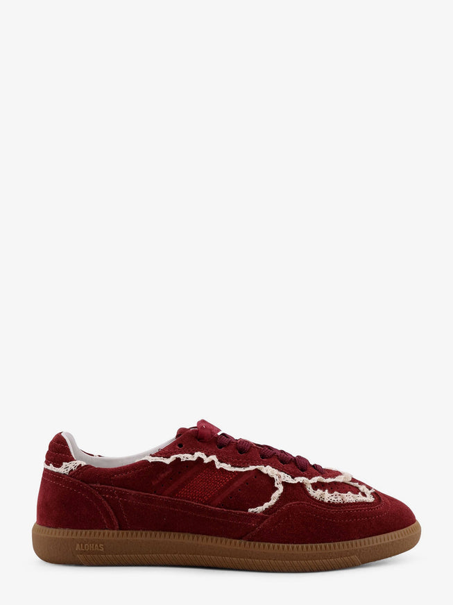 Alohas Tb.490 Crochet Suede Sneakers Burgundy