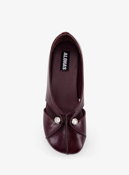 Alohas Ravena Leather Ballerinas