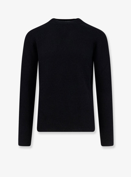 Alpha-Studio Wool Sweater Nero