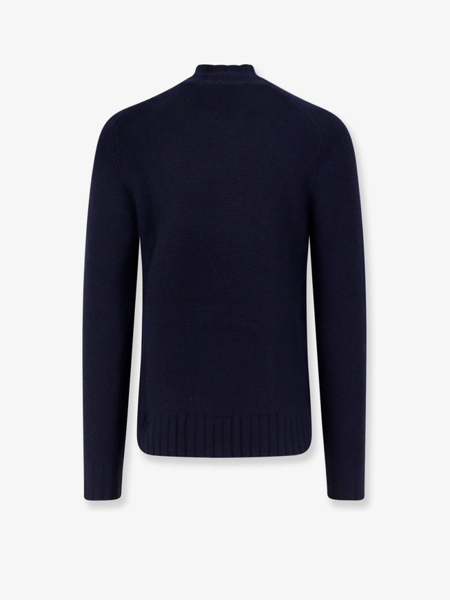 Alpha-Studio Links Wool And Cashmere Mock Turtleneck