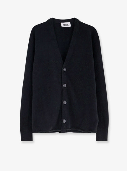 Alpha-Studio Cashmere Cardigan Nero
