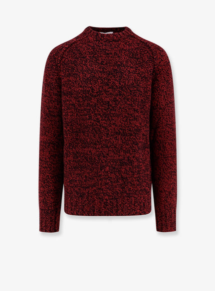 Alpha-Studio Wool Sweater Rosso
