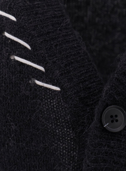 Alpha-Studio Wool Blend Cardigan