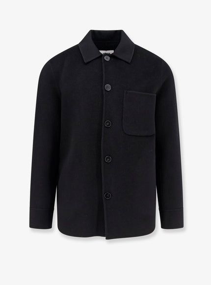 Alpha-Studio Wool Coat Nero