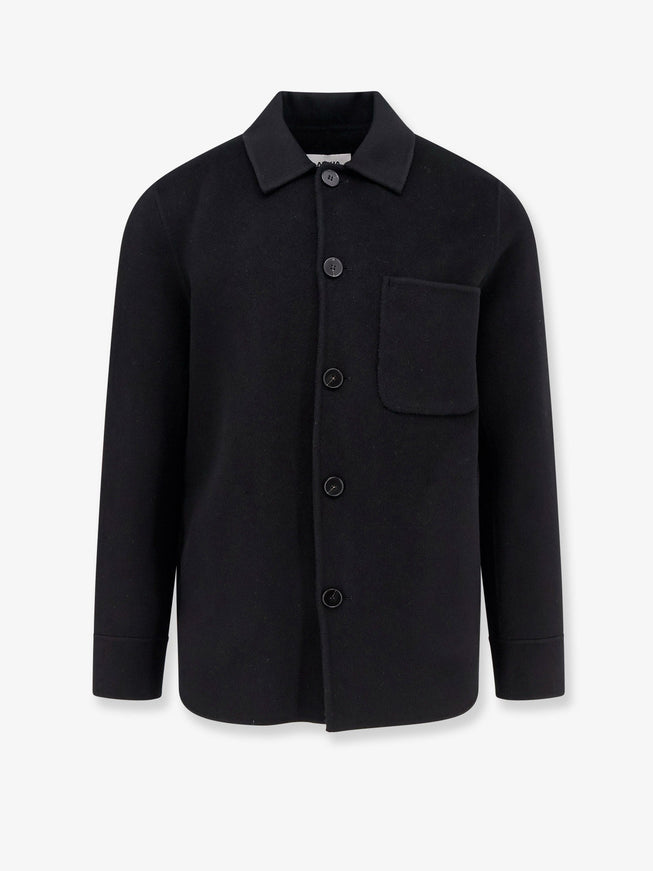 Alpha-Studio Wool Coat Nero