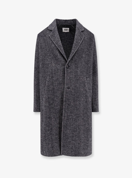 Alpha-Studio Wool Blend Coat Unico