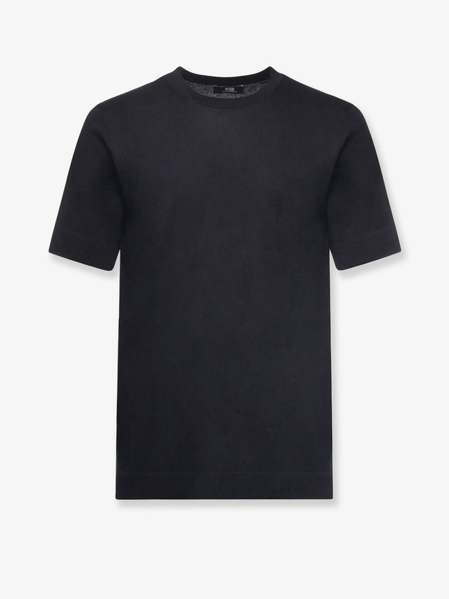 Alpha-Studio Silk And Cashmere Sweater Nero