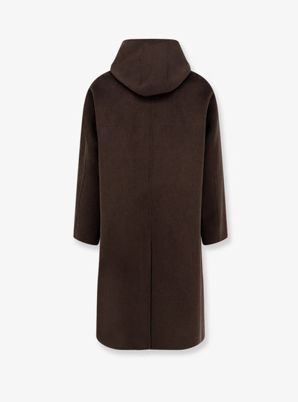 Amaranto Wool And Cashmere Coat