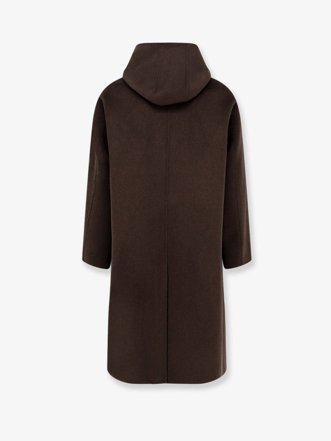Amaranto Wool And Cashmere Coat