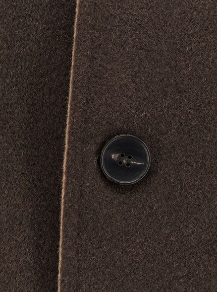 Amaranto Wool And Cashmere Coat