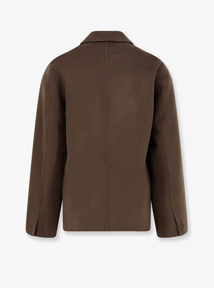 Amaranto Wool And Cashmere Coat