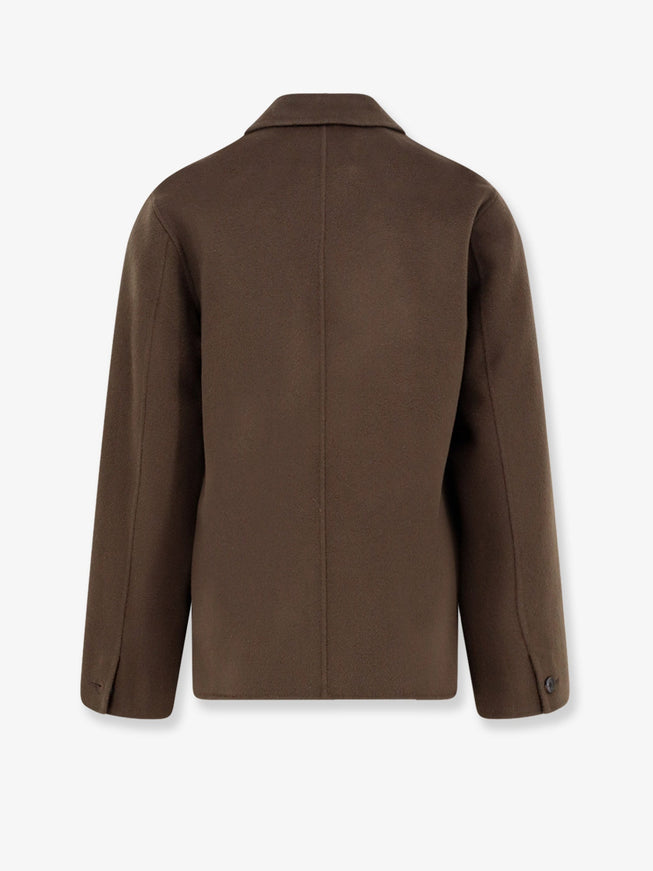 Amaranto Wool And Cashmere Coat