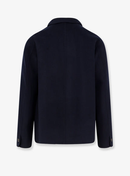 Amaranto Wool And Cashmere Coat