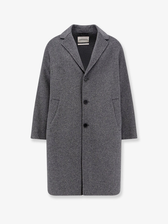 Amaranto Outdoor Wool Coat Antacite