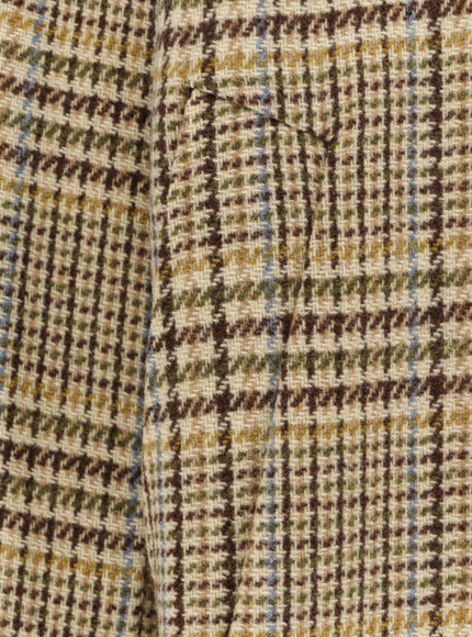 Amaranto Madras Coat With Padding