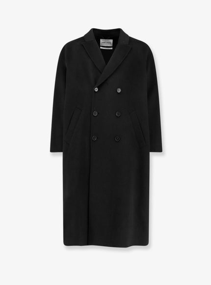 Amaranto Outdoor Wool Coat Nero