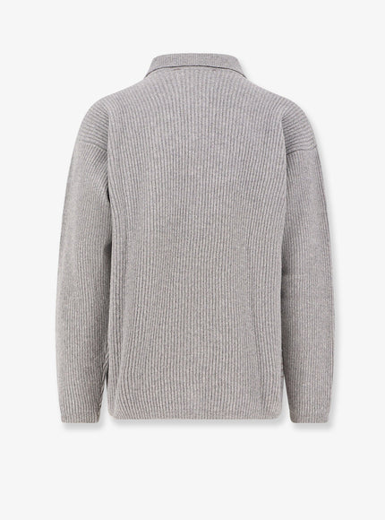 Amaranto Wool And Cashmere Cardigan