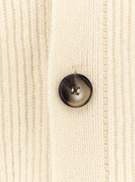 Amaranto Wool And Cashmere Cardigan