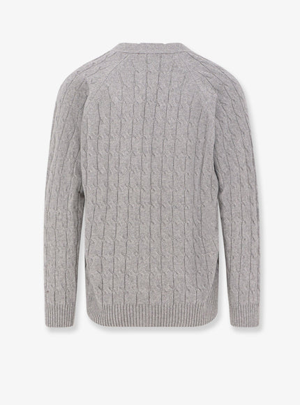 Amaranto Wool And Cashmere Cardigan